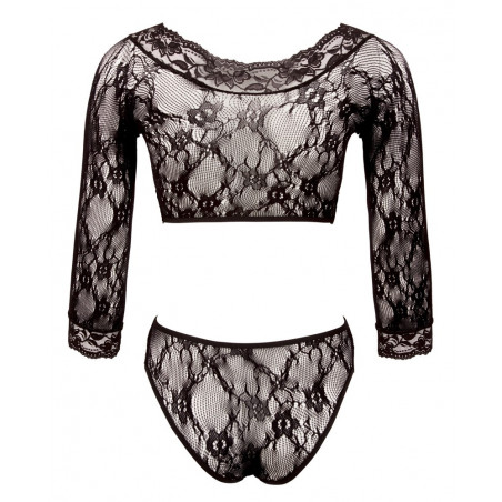 Body in pizzo elasticizzato