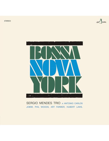 S Rgio Mendes - Bossa Nova York / 2 Bonus Tracks LP 180G Limited Edition S Rgio Mendes - Bossa Nova York / 2 Bonus Tracks LP 180G Limited Edition
