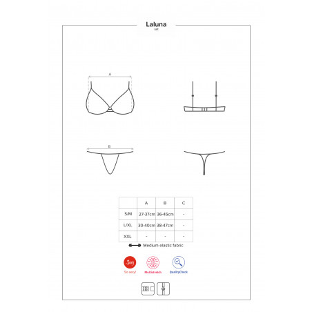 Laluna completo intimo sexy