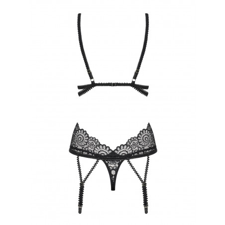 Mixty corset & thong color: black