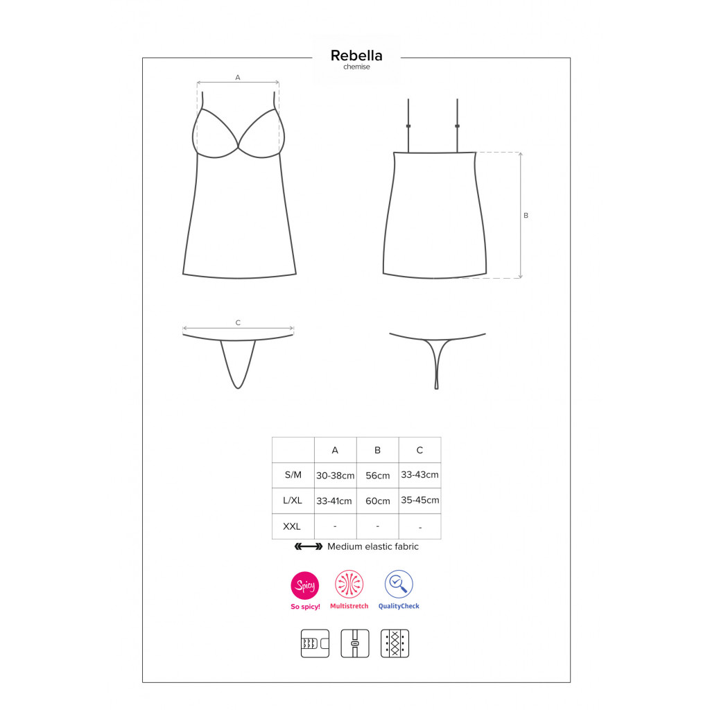 Redella chemise & thong