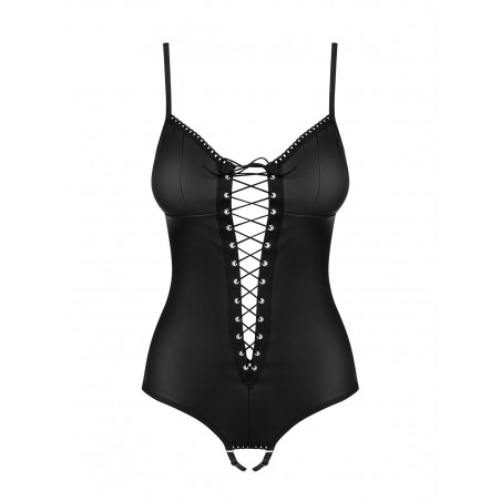 Redella crotchless teddy