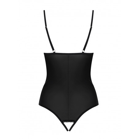Redella crotchless teddy