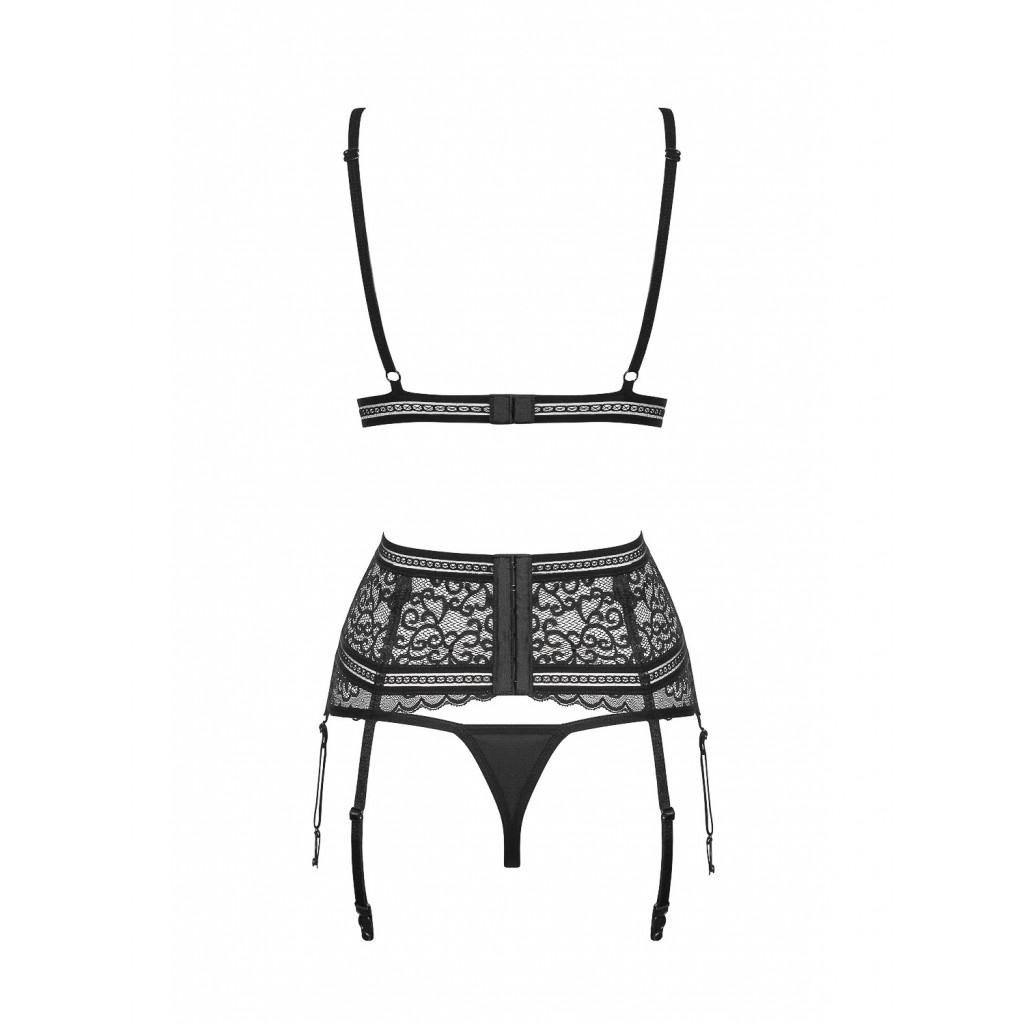 Ailay 3 pcs set with garter belt