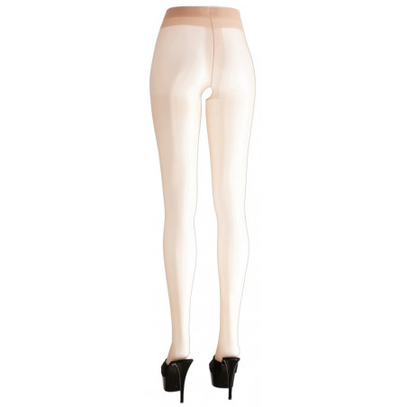 Crotchless Tights satin shine