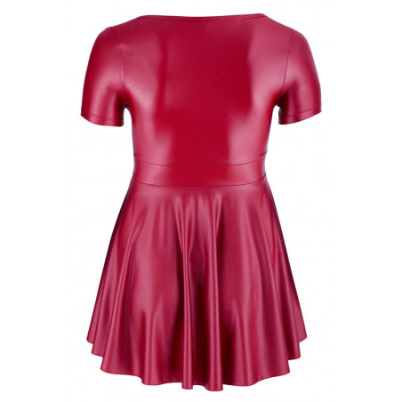 Dress Buckle with a round neckline