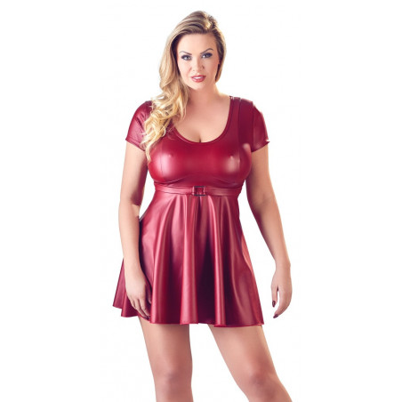 Dress Buckle with a round neckline
