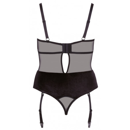 Body con bretelle removibili
