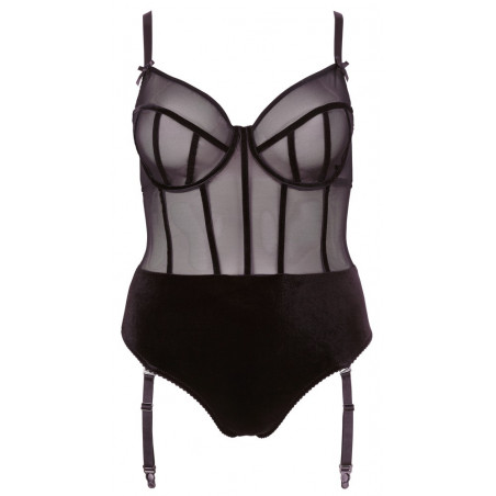 Body con bretelle removibili