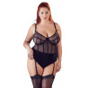 Body con bretelle removibili