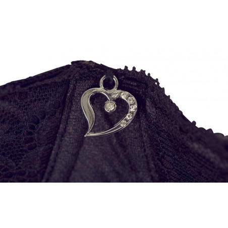 Set Con Reggicalze e reggiseno a mensola  3 pezzi