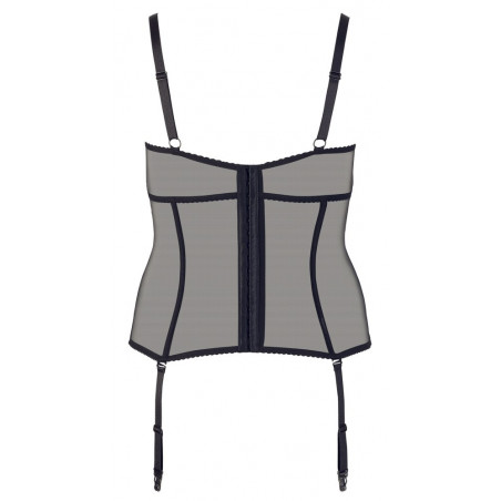 Body Con Reggicalze e con spalline extra larghe