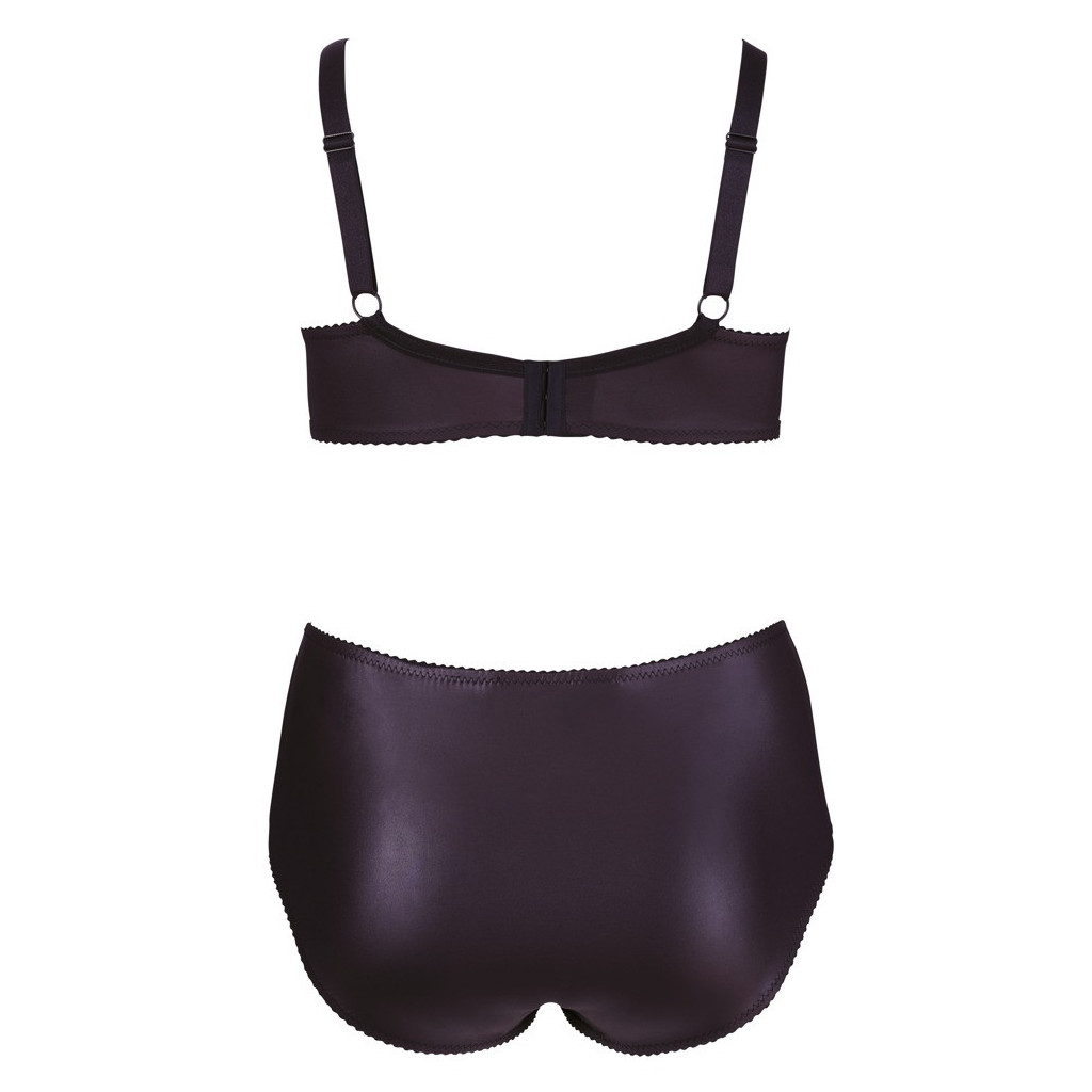 Set Con Reggiseno ferretto nero e slip