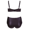 Set Con Reggiseno ferretto nero e slip