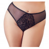 Slip con ricamo centrale