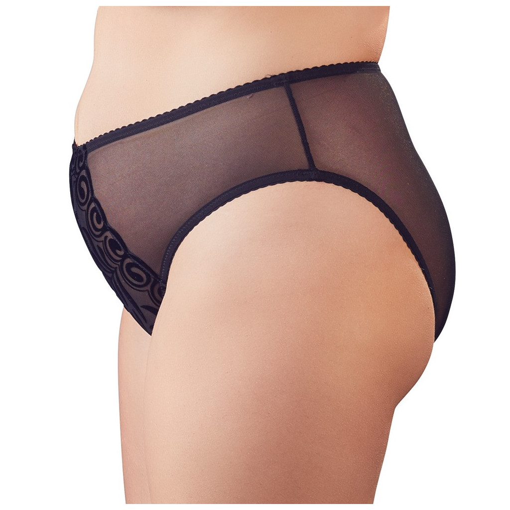 Slip con ricamo centrale