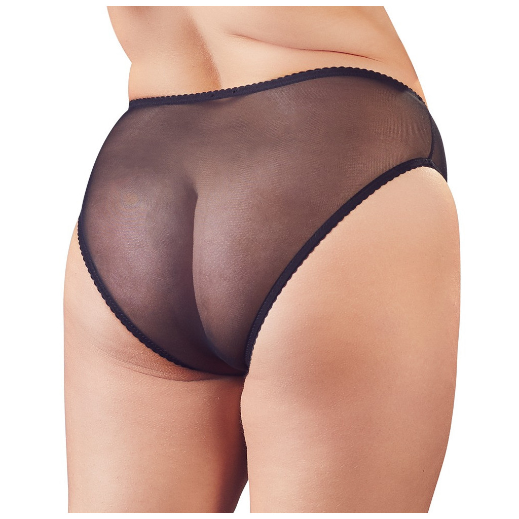 Slip con ricamo centrale