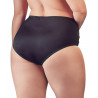 Slip neri con inserti in pizzo
