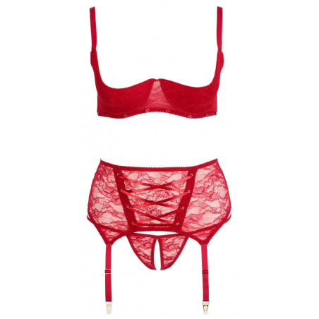 Set 3 Pezzi rosso Monica