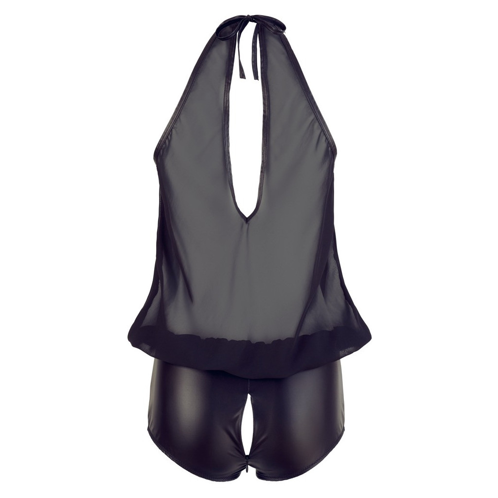Crotchless Body Transparent chiffon