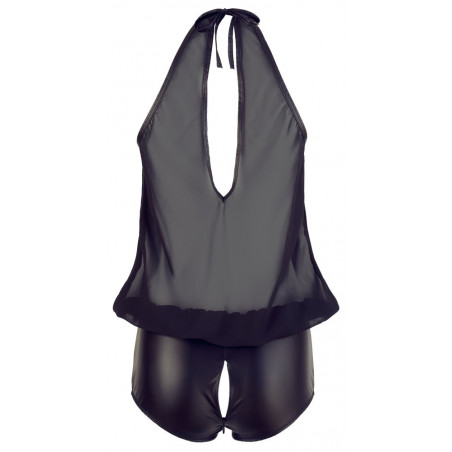 Crotchless Body Transparent chiffon