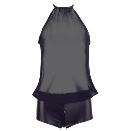 Crotchless Body Transparent chiffon
