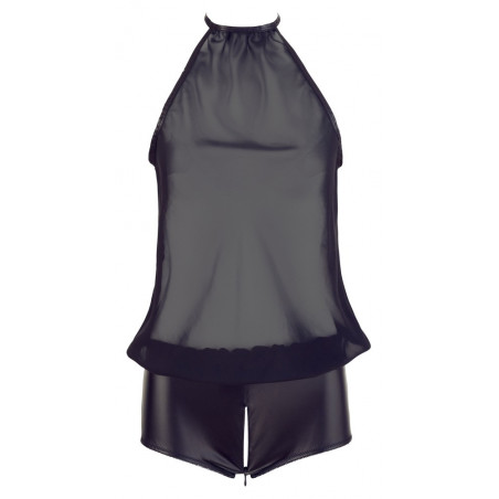 Crotchless Body Transparent chiffon