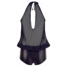 Crotchless Body Transparent chiffon