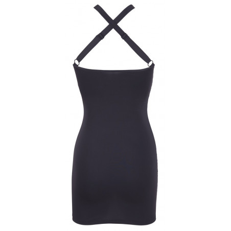 Black Dress with decorative eyelets