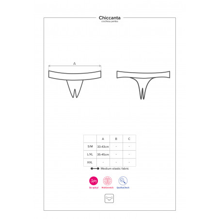 Chiccanta crotchless panties