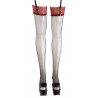 Collant con fascia rossa