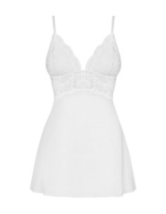 White babydoll & thong 2