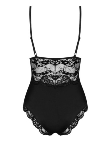 Sensual, black teddy