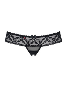 Crotchless thong