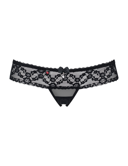 Crotchless thong