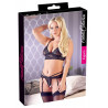 Monique Reggiseno in pizzo floreale con slip