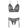 Set Reggiseno con Reggicalze Pamela