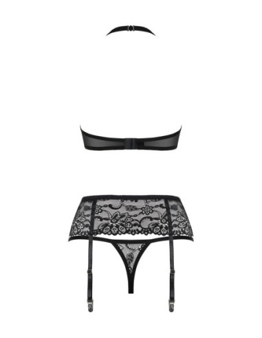 838-SEG-1 completo 3 pezzi nero