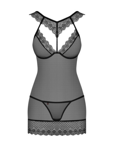 857-CHE-1 - Sexy chemise e tanga
