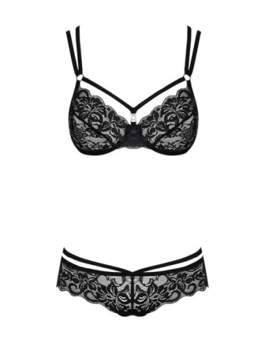 860-SET-1 completo 2 pezzi nero