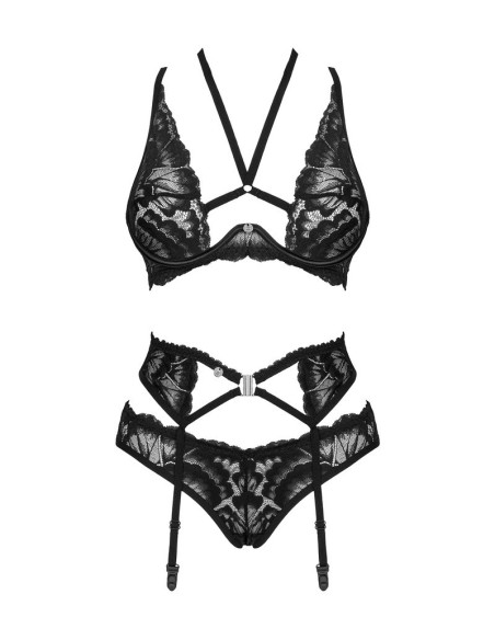 Alessya completo 3 pezzi nero