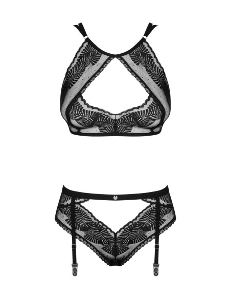 Allastia completo 2 pezzi nero