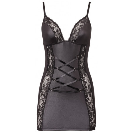 Chemise opaca inserti in pizzo