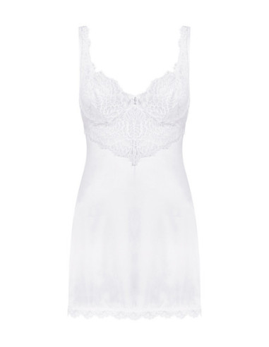 Prima Neve Chemise sensuale bianca e perizoma