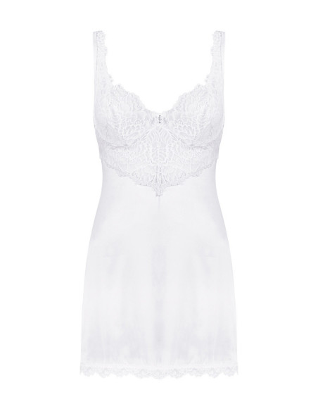 Prima Neve Chemise sensuale bianca e perizoma