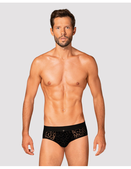 Black jockstrap briefs