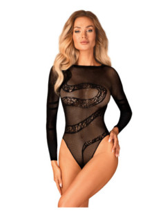 Crotchless teddy