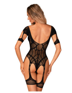 Bodystocking with garters 2