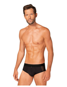 Men's black briefs
