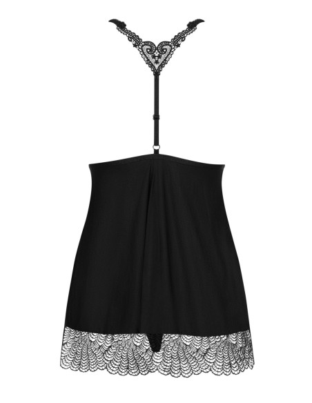 Chiccanta babydoll e perizoma nera